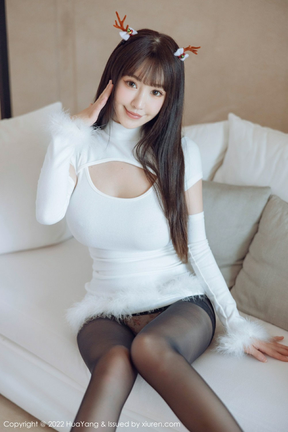 [HuaYang花漾写真] 2022.01.12 VOL.480 朱可儿Flora 诱人黑丝